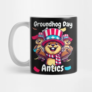 Groundhog Day Antics Mug